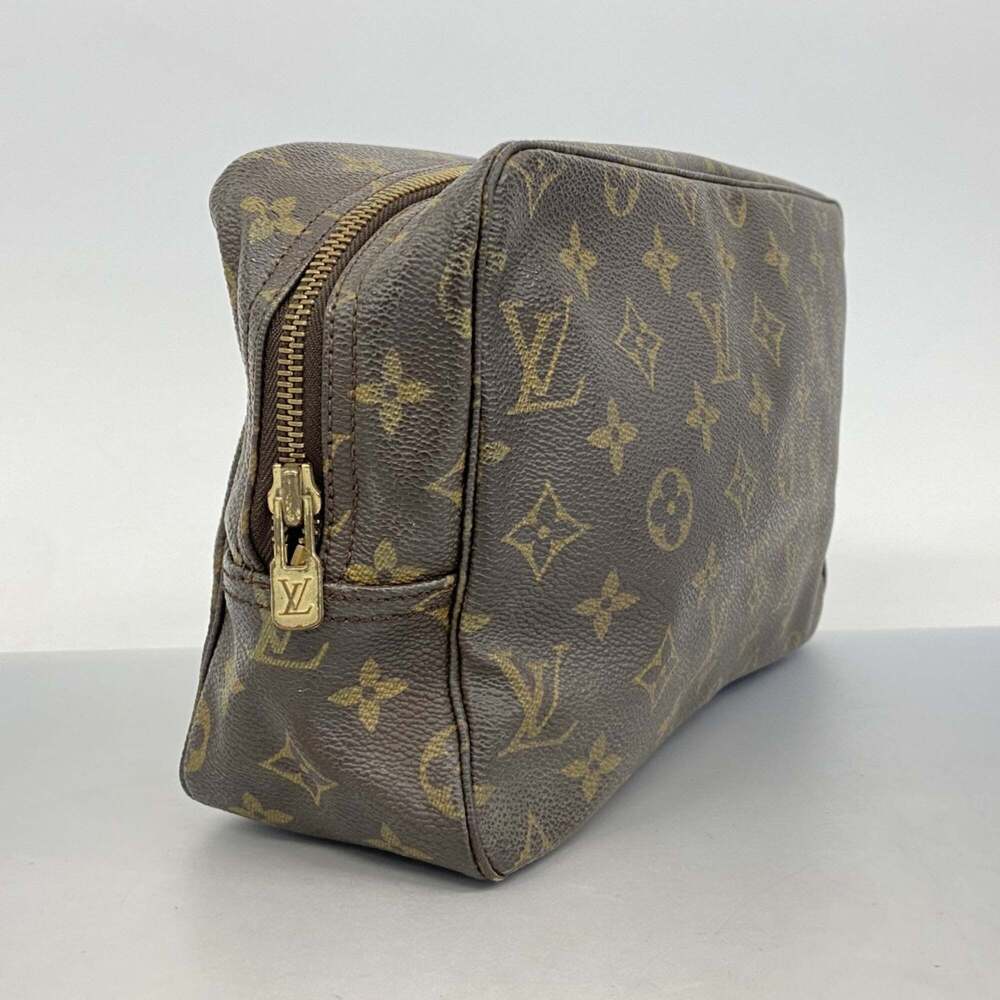 LOUIS VUITTON Brown Monogram Pouch - image 2